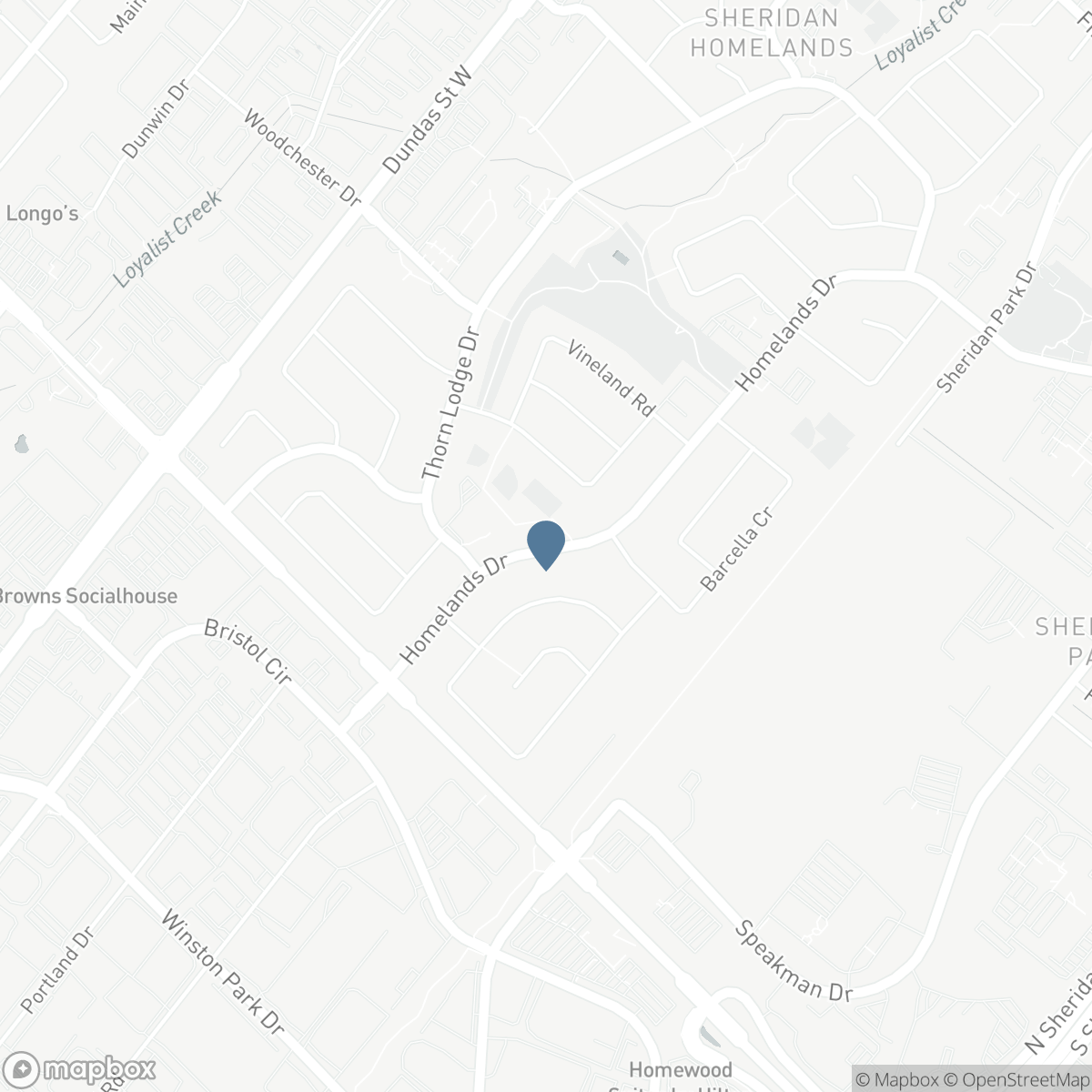 2580 HOMELANDS DRIVE, Mississauga, Ontario L5K 1H6